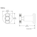 Brizo T66608-NK Kintsu Sensori Volume Control Knob
