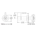 Brizo T66632-SL Litze Sensori Volume Control Trim -Lever