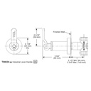 Brizo T66634-SL Litze Sensori Volume Control Trim -Industrial Lever