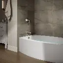 Kohler 1100-LA-0 Expanse Curved Apron Bath