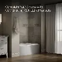 Kohler 1100-LA-0 Expanse Curved Apron Bath