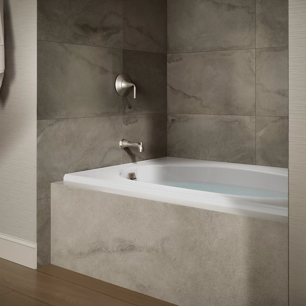 Kohler 1113-L-0 Windward 60X42 Drop-In Bath 3-Flg Lh
