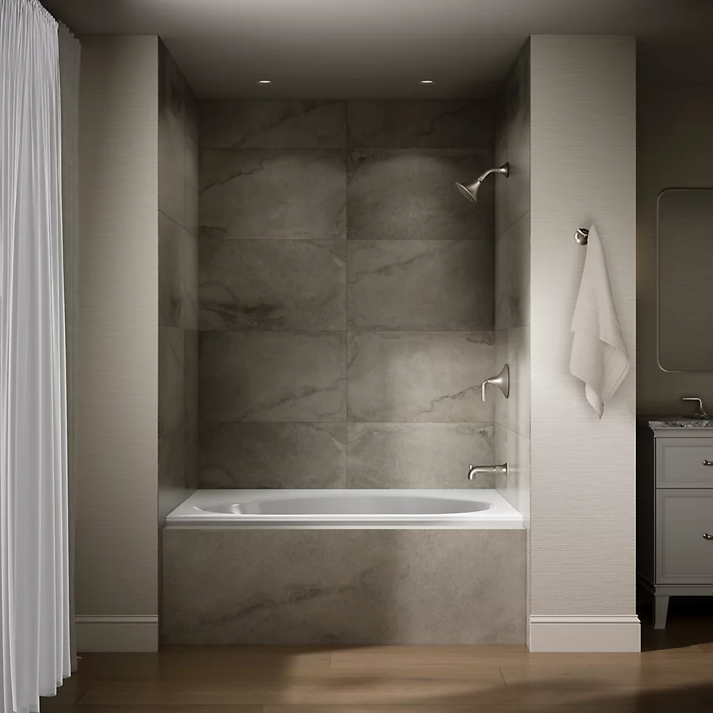 Kohler 1113-R-0 Windward 60X42 Drop-In Bath 3-Flg Rh