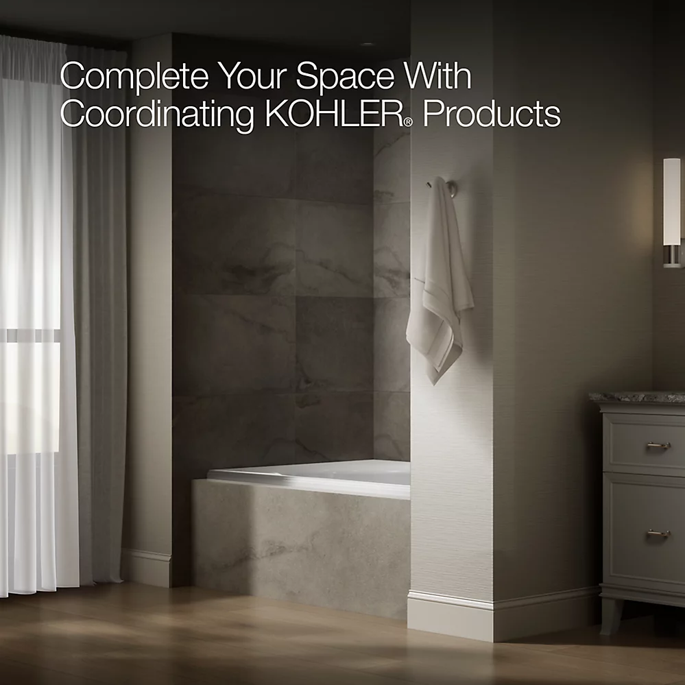 Kohler 1113-R-0 Windward 60X42 Drop-In Bath 3-Flg Rh