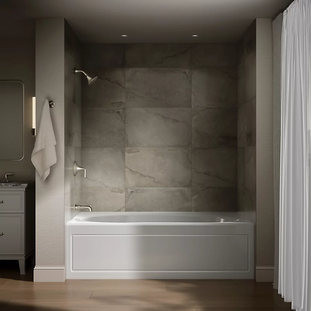 Kohler 1115-LA-0 Windward 72X42 Ia Bath, Lh Drain