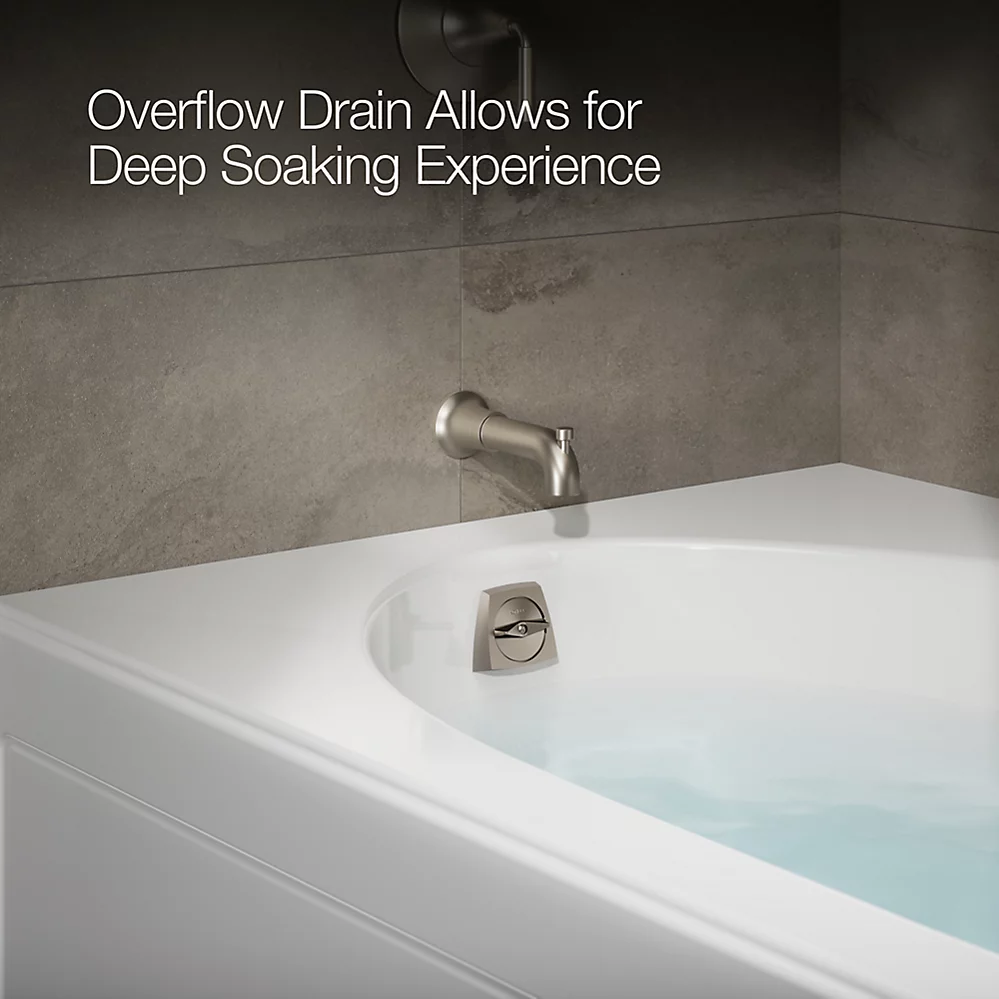Kohler 1115-LA-0 Windward 72X42 Ia Bath, Lh Drain