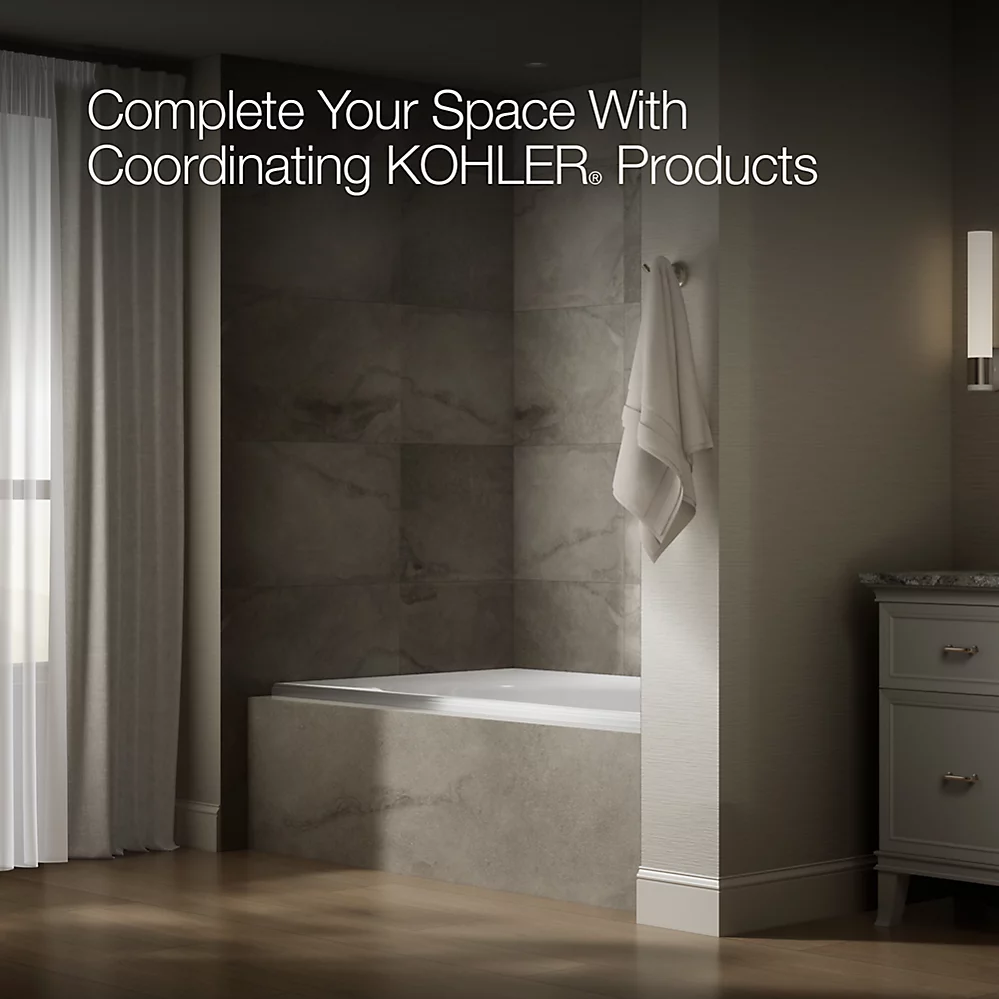 Kohler 1115-R-0 Windward 72X42 Drop-In Bath, 3-Flg Rh