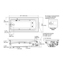 Kohler 1122-0 Archer Drop-In Fj Whirlpool, 5'