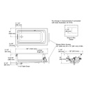 Kohler 1122-GH-96 Archer Heated Bubblemassage 5' Bath