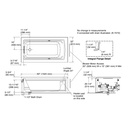 Kohler 1122-GHLAW-0 Archer Heated Bbm Bask 5' Ia Bath