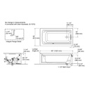 Kohler 1122-GHRA-96 Archer Heated Bbm 5' Ia Bath, Rh