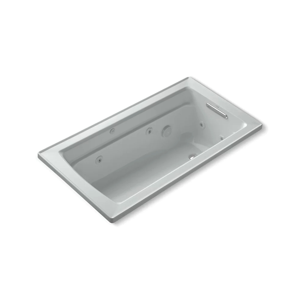 Kohler 1122-W1-95 Archer Bask Drop-In Fj Whirlpool, 5'