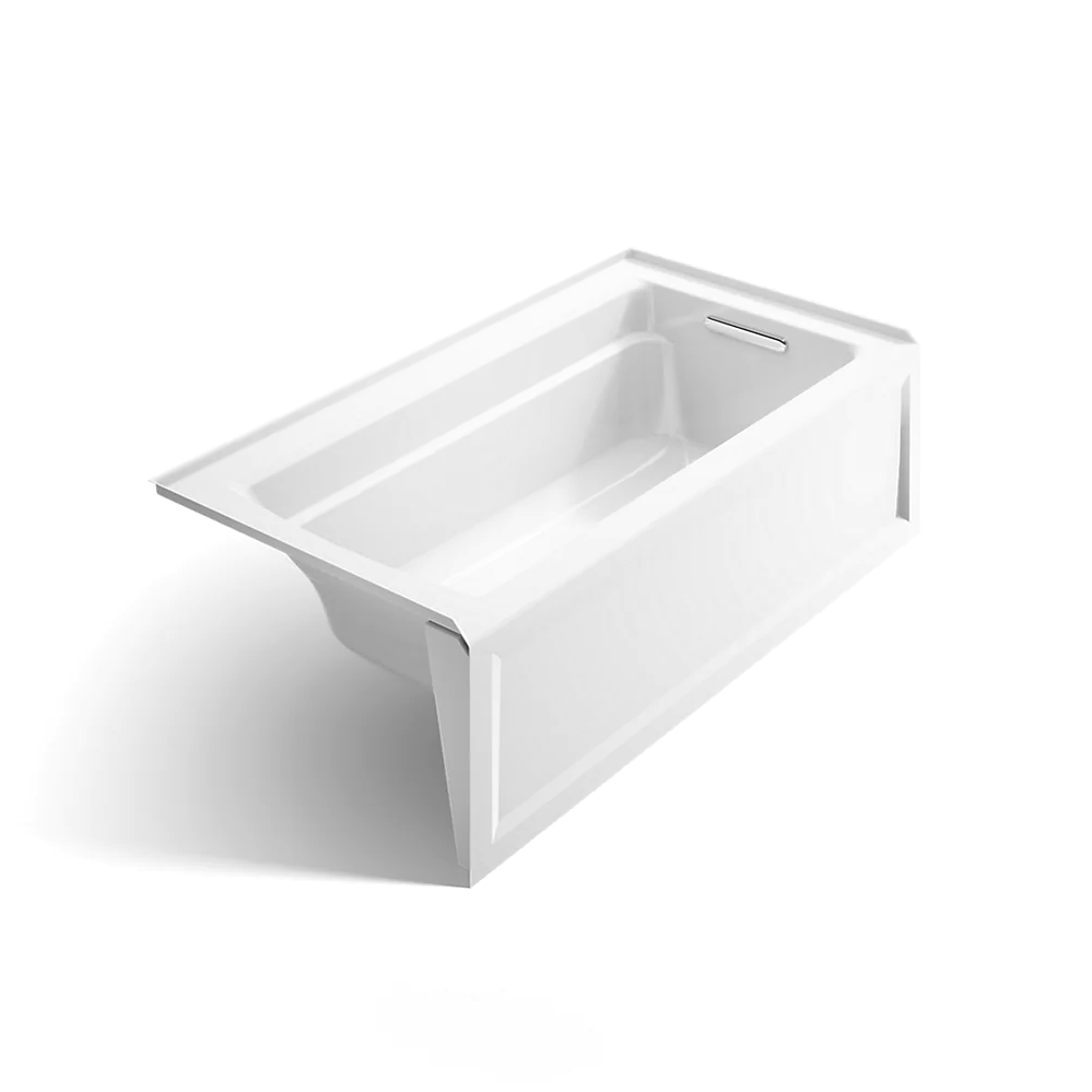 Kohler 1123-LAW-0 Archer Bask Ia Bath, 5' Lh Drain