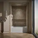 Kohler 1123-LAW-95 Archer Bask Ia Bath, 5' Lh Drain