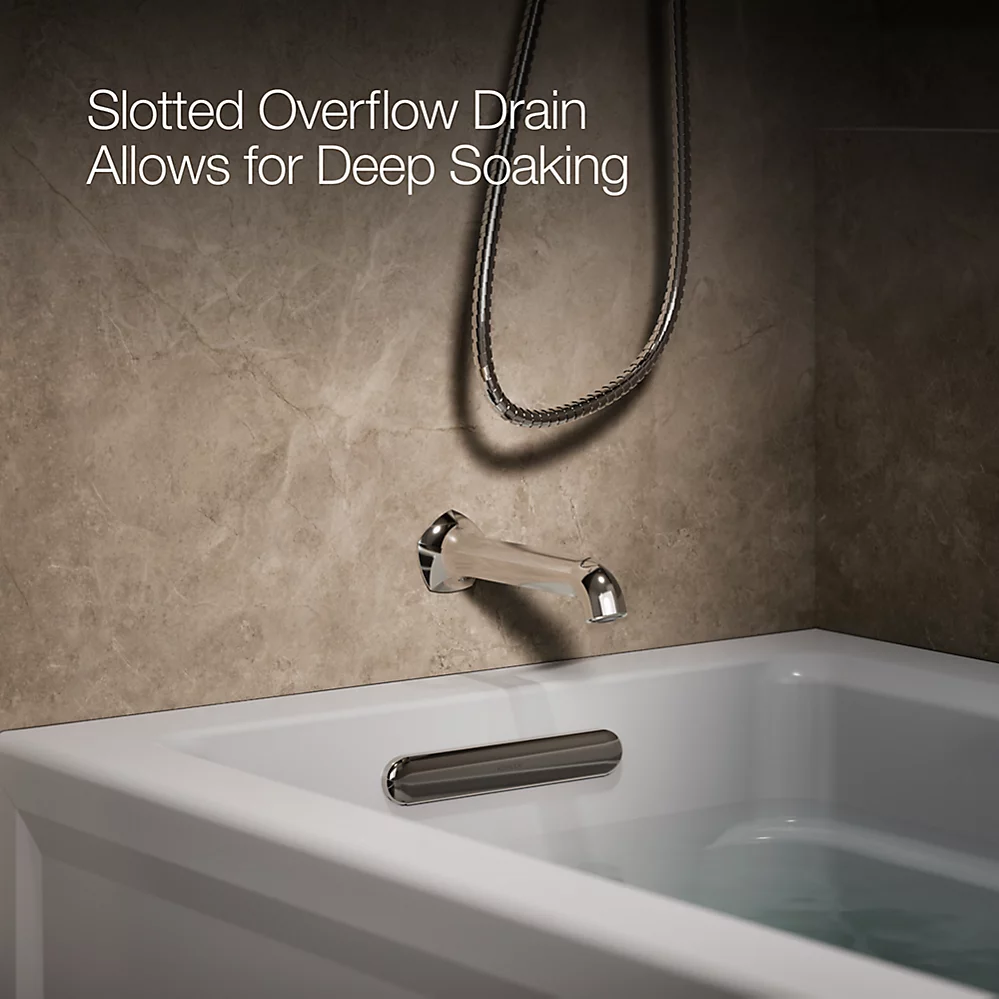Kohler 1123-LAW-95 Archer Bask Ia Bath, 5' Lh Drain