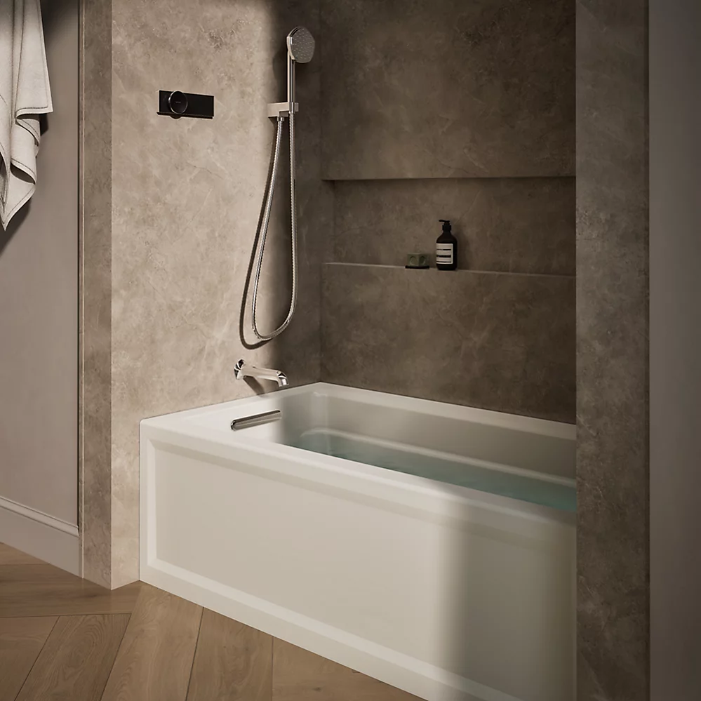 Kohler 1123-LAW-96 Archer Bask Ia Bath, 5' Lh Drain