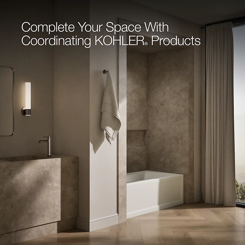 Kohler 1123-LAW-96 Archer Bask Ia Bath, 5' Lh Drain