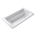 Kohler 1124-GH-0 Archer Heated Bubblemassage 6' Bath