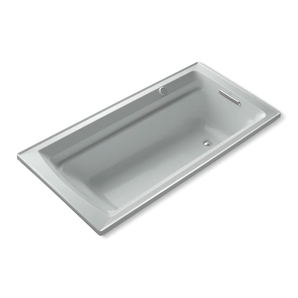 Kohler 1124-GH-95 Archer Heated Bubblemassage 6' Bath