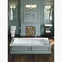 Kohler 1124-GHW-7 Archer Heated Bbm Bask 6' Bath