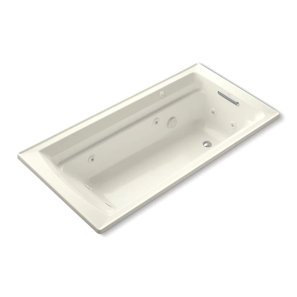 Kohler 1124-H-96 Archer Drop-In Fj Whirlpool, 6' Heat