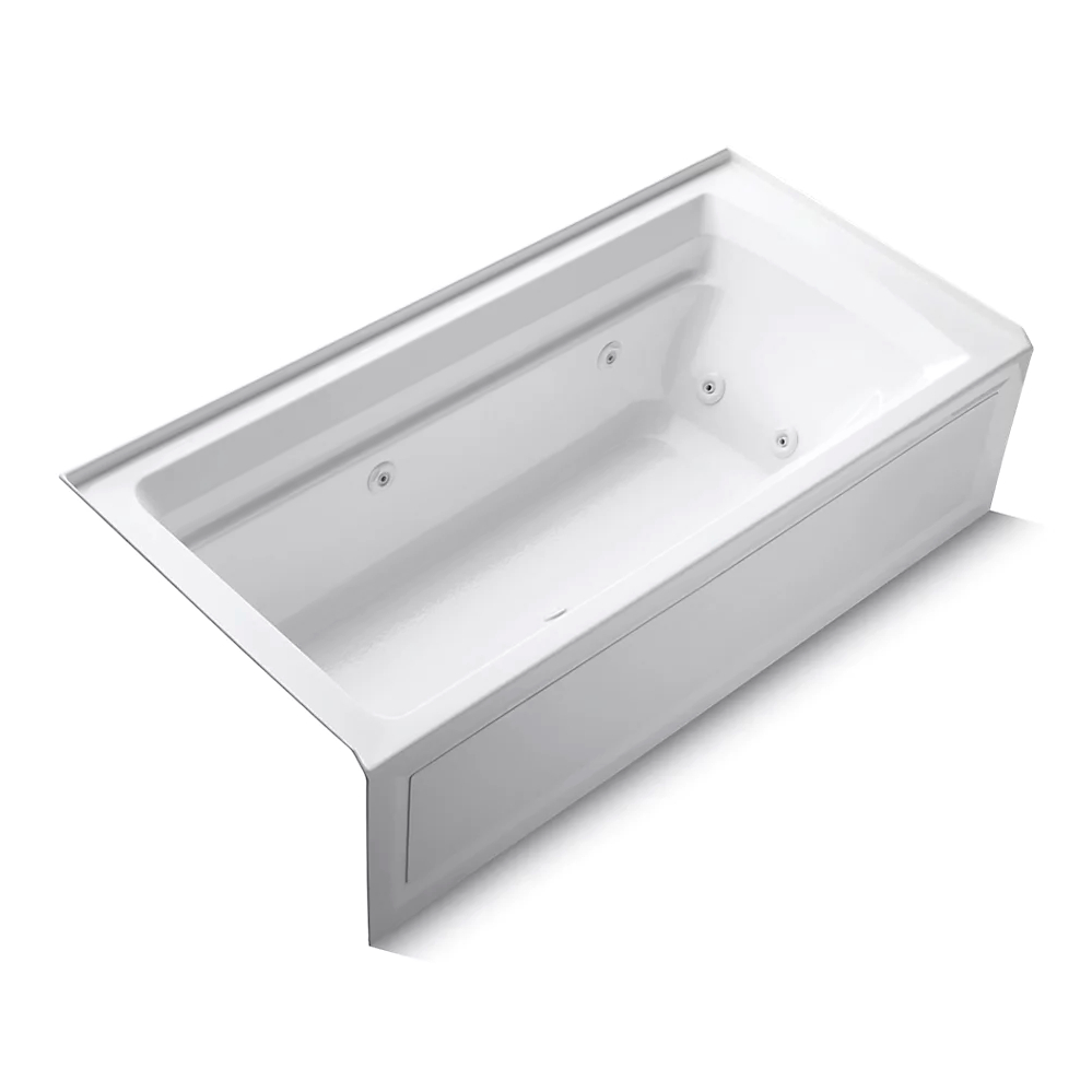 Kohler 1124-RA-0 Archer Ia Fj Whirlpool, 6' Rh Drain