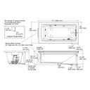 Kohler 1124-RAW-96 Archerbask Ia Fj Whirlpool,6' Rh Drain