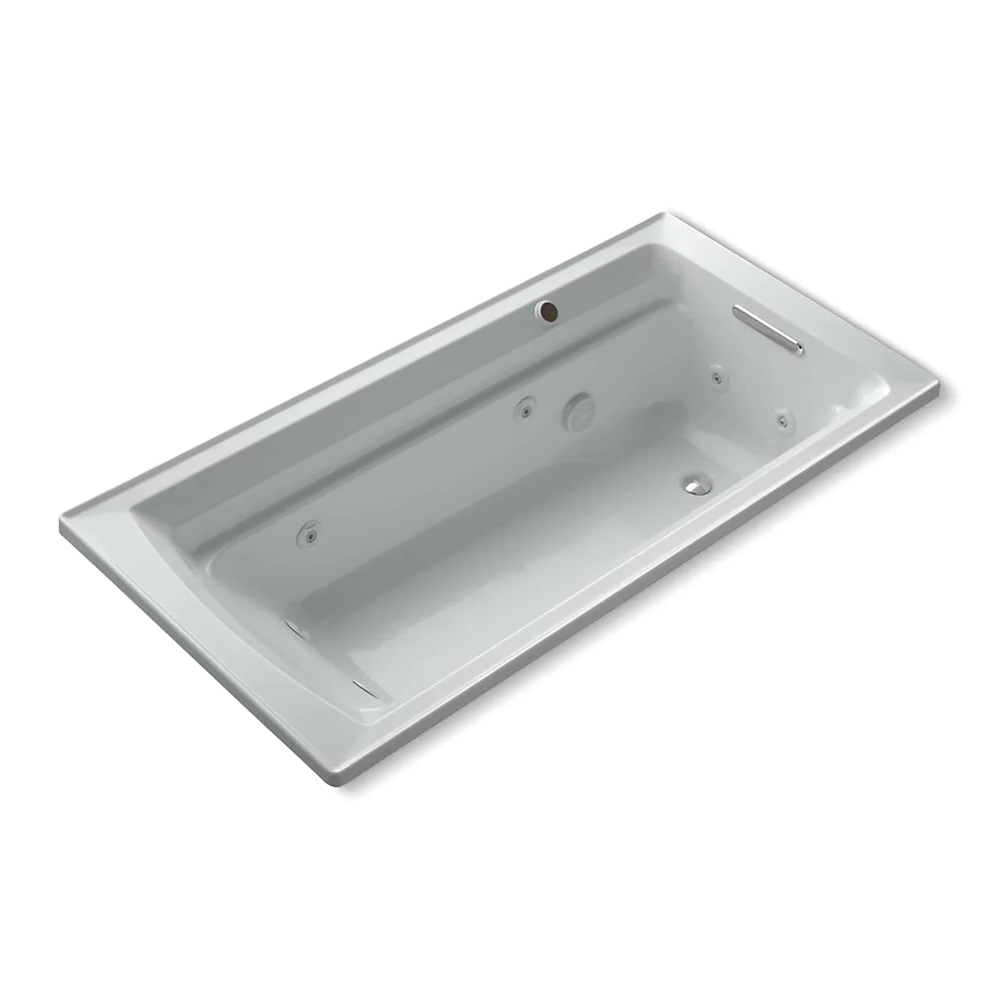 Kohler 1124-W1-95 Archer Bask Drop-In Fj Whirlpool, 6'