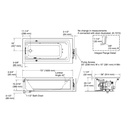Kohler 1124-XGHLA-0 Archer Heated Bbm Ia Wp, 6' Lh, Ht