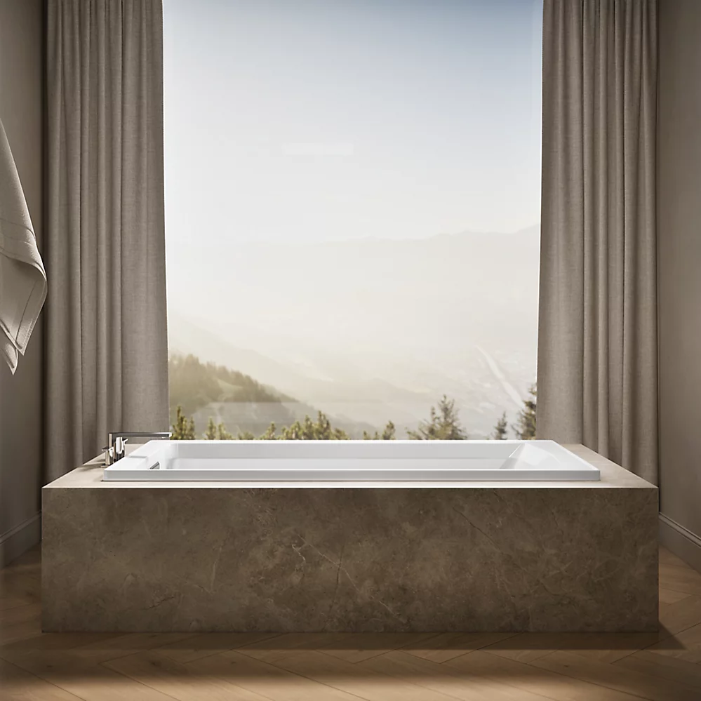 Kohler 1125-0 Archer Drop-In Bath, 6'