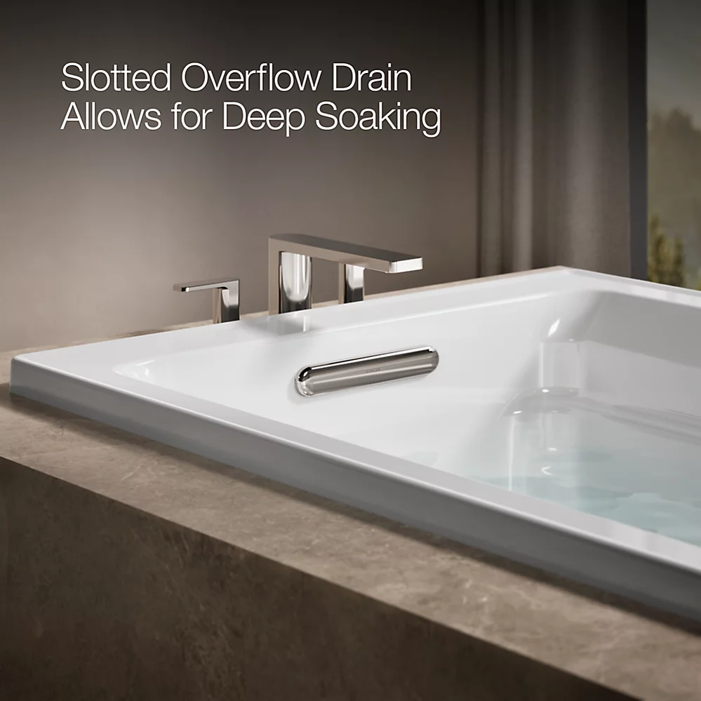 Kohler 1125-0 Archer Drop-In Bath, 6'