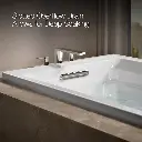 Kohler 1125-0 Archer Drop-In Bath, 6'