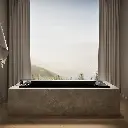 Kohler 1125-7 Archer Drop-In Bath, 6'