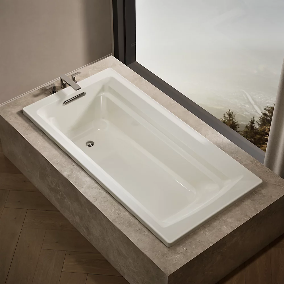 Kohler 1125-96 Archer Drop-In Bath, 6'