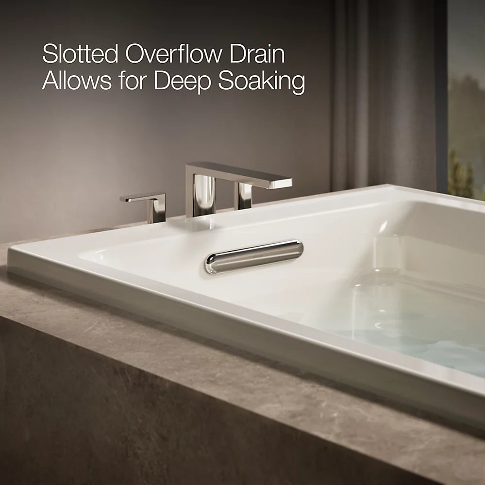 Kohler 1125-96 Archer Drop-In Bath, 6'