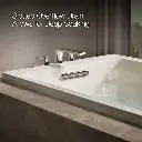 Kohler 1125-96 Archer Drop-In Bath, 6'