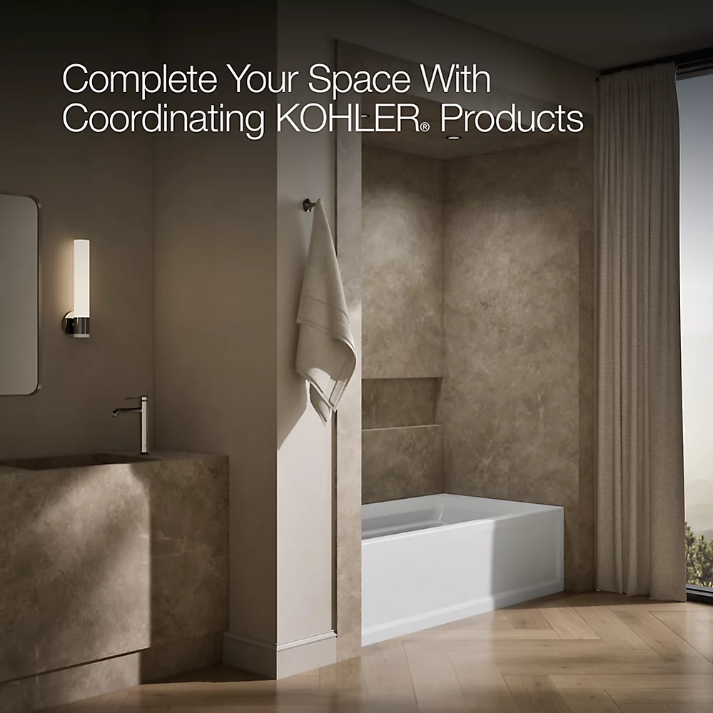 Kohler 1125-LAW-0 Archer Bask Ia Bath, 6', Lh Apron