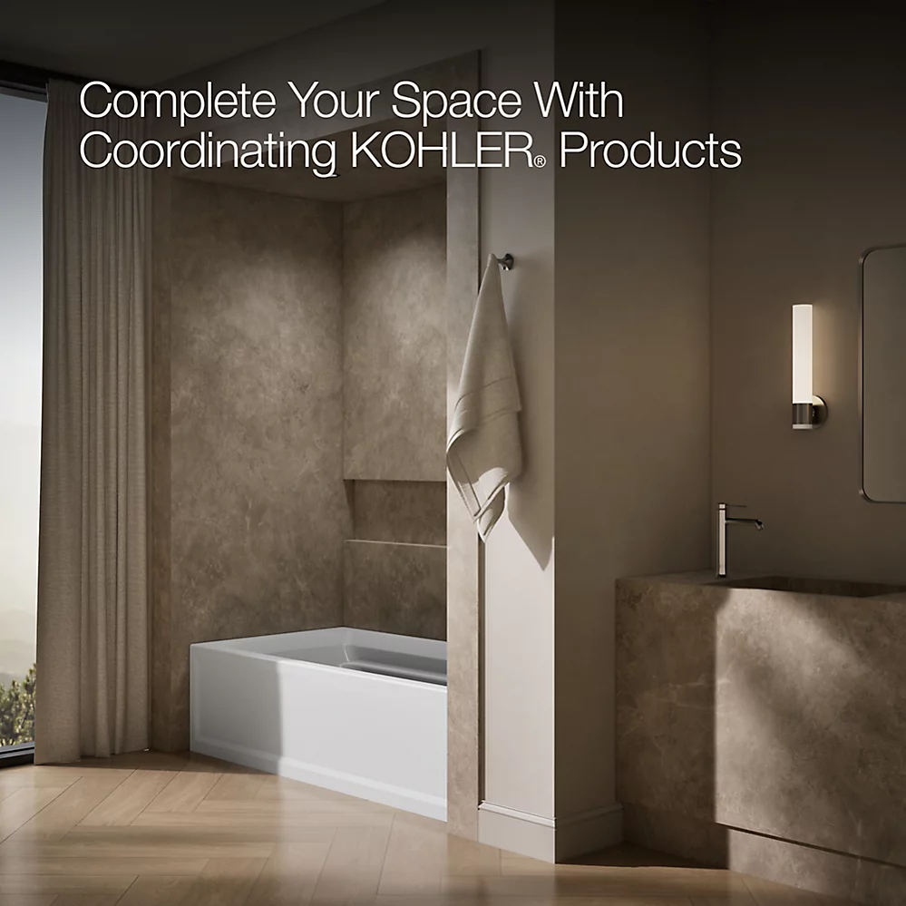Kohler 1125-RA-0 Archer Ia Bath, 6', Rh Apron