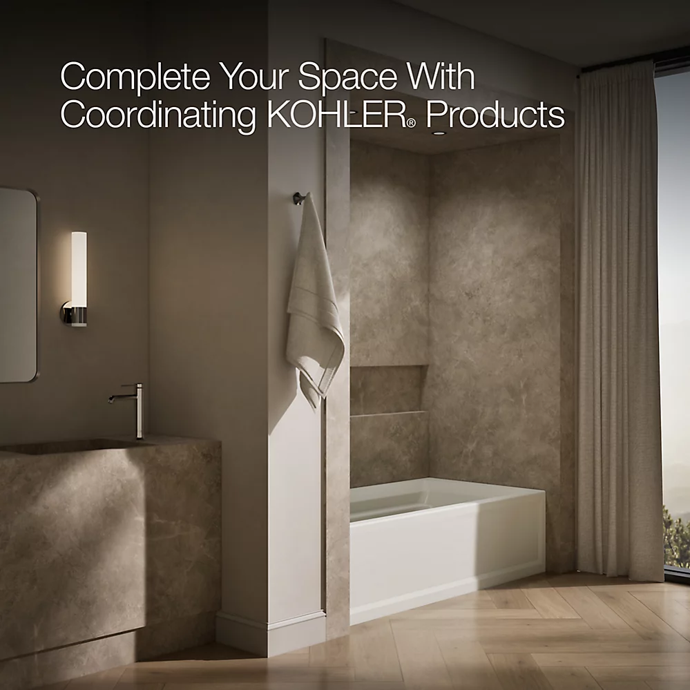 Kohler 1125-RAW-96 Archer Bask Ia Bath, 6', Rh Apron