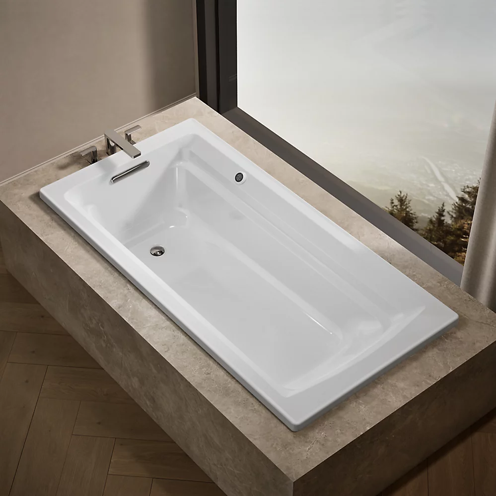Kohler 1125-W1-0 Archer Bask Drop-In Bath, 6'3922.10