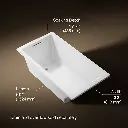 Kohler 1130-0 Underscore Contemporary 5' Bath