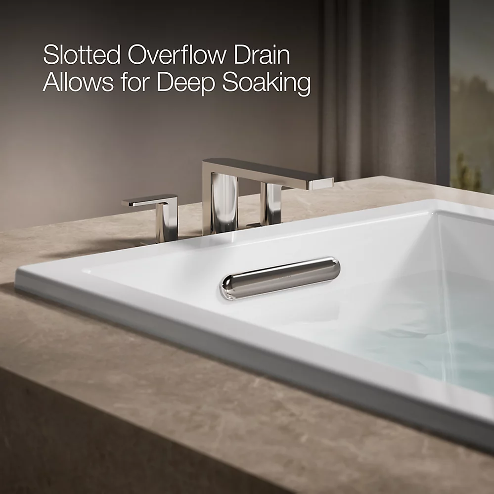 Kohler 1130-W1-0 Underscore Bask Di 60X32 Bath