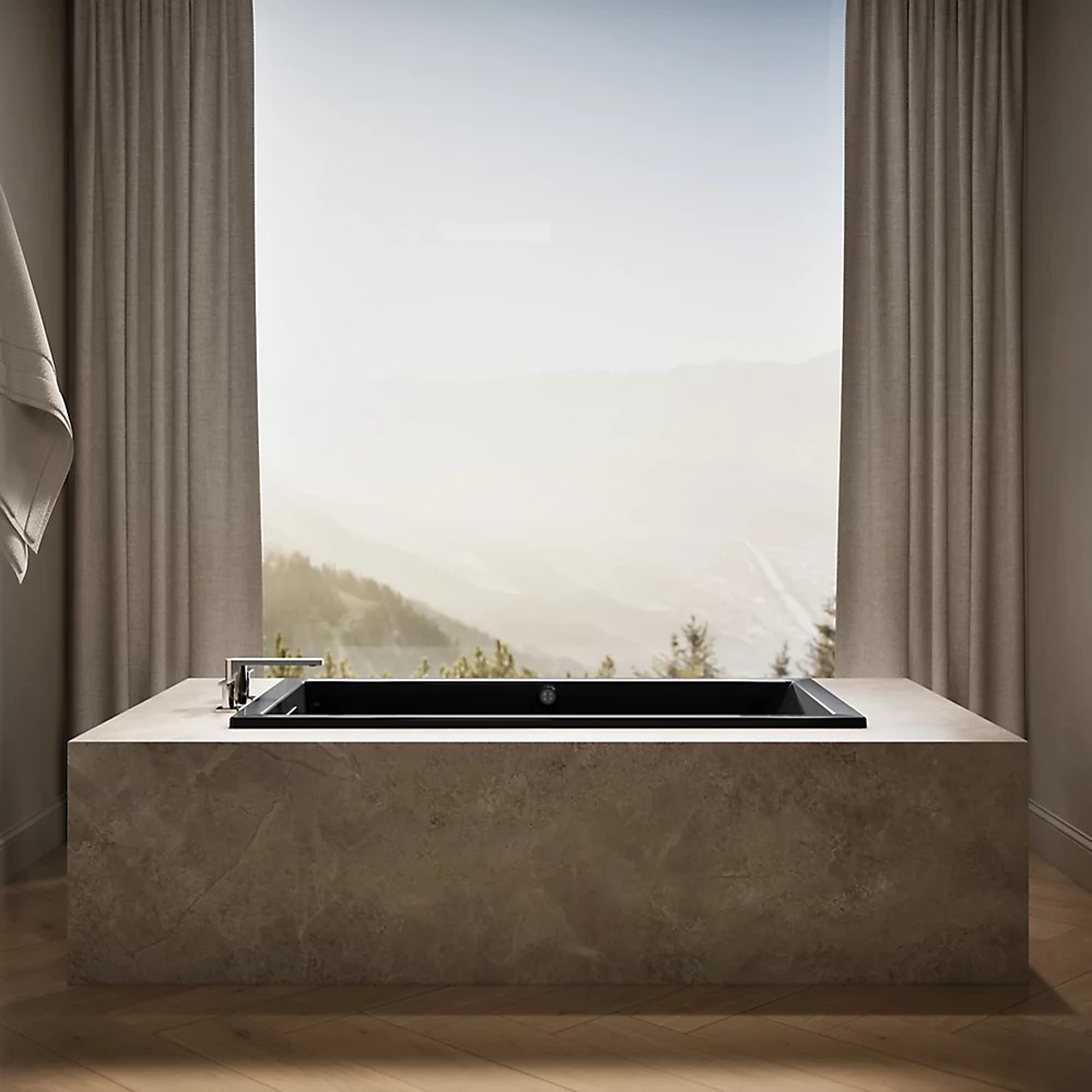 Kohler 1130-W1-7 Underscore Bask Di 60X32 Bath