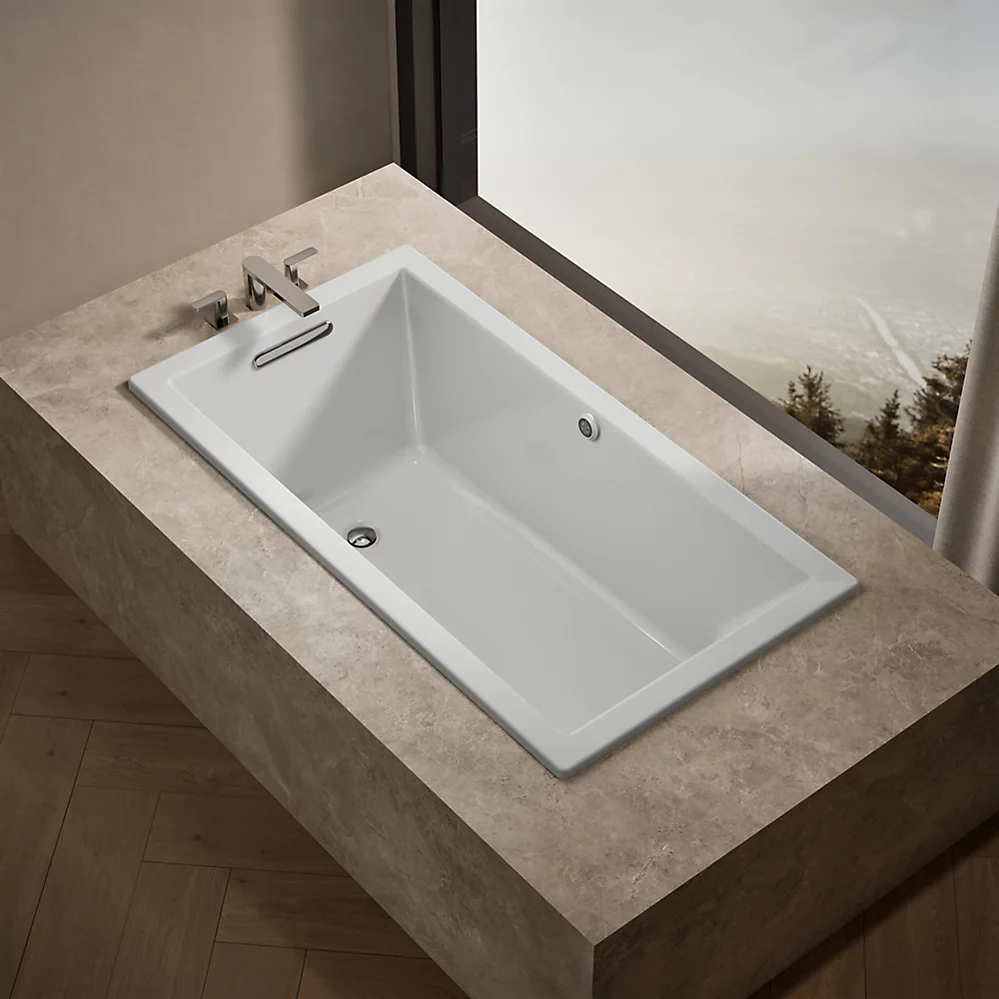 Kohler 1130-W1-95 Underscore Bask Di 60X32 Bath
