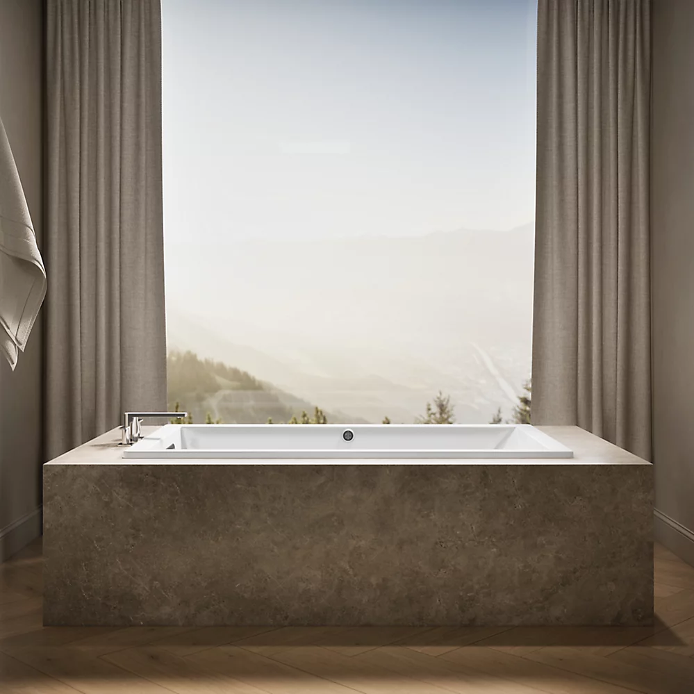 Kohler 1136-W1-0 Underscore Bask Di 66X36 Bath