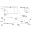 Kohler 1136-W1-0 Underscore Bask Di 66X36 Bath