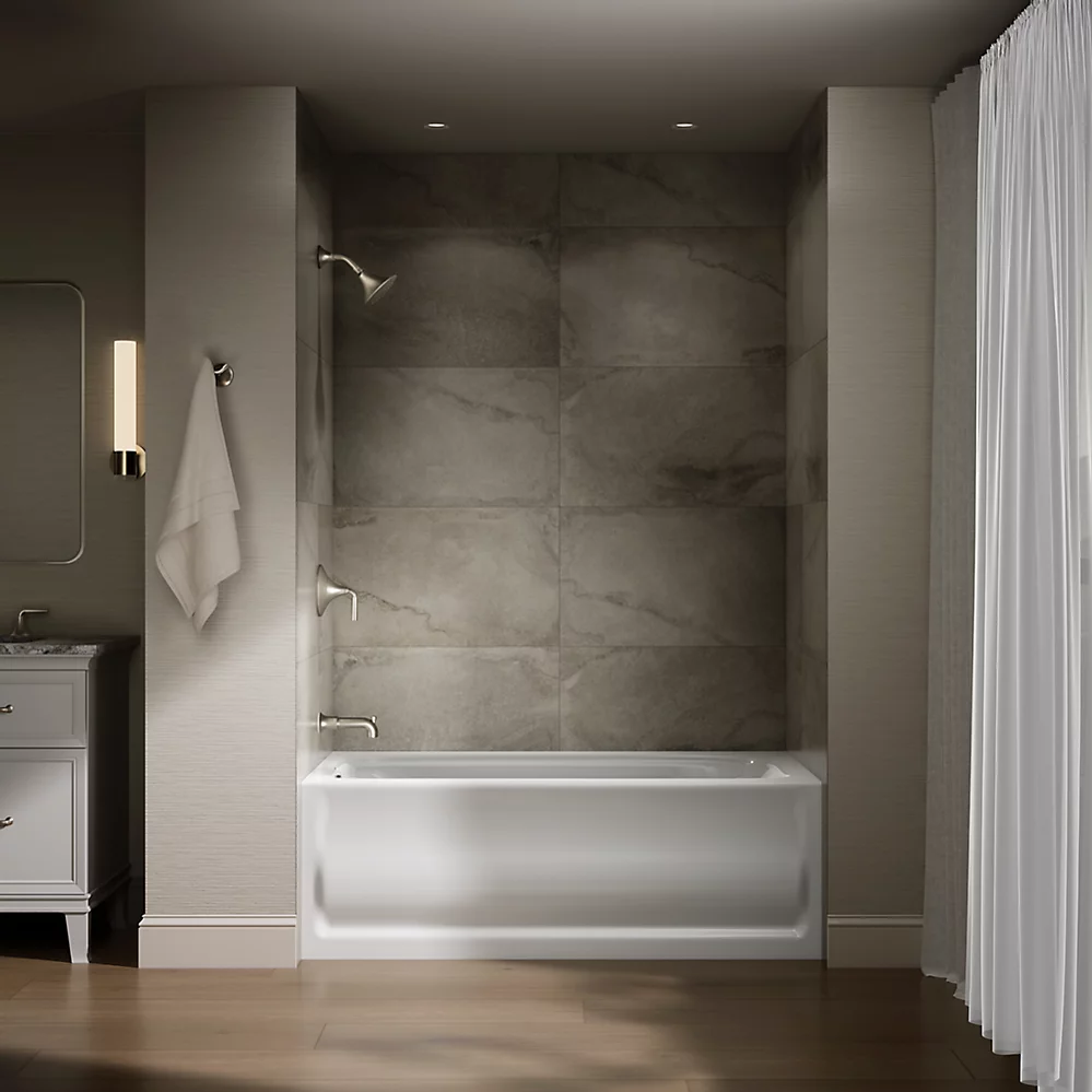 Kohler 1150-LA-0 Bancroft 5' Bath, Lh Apron