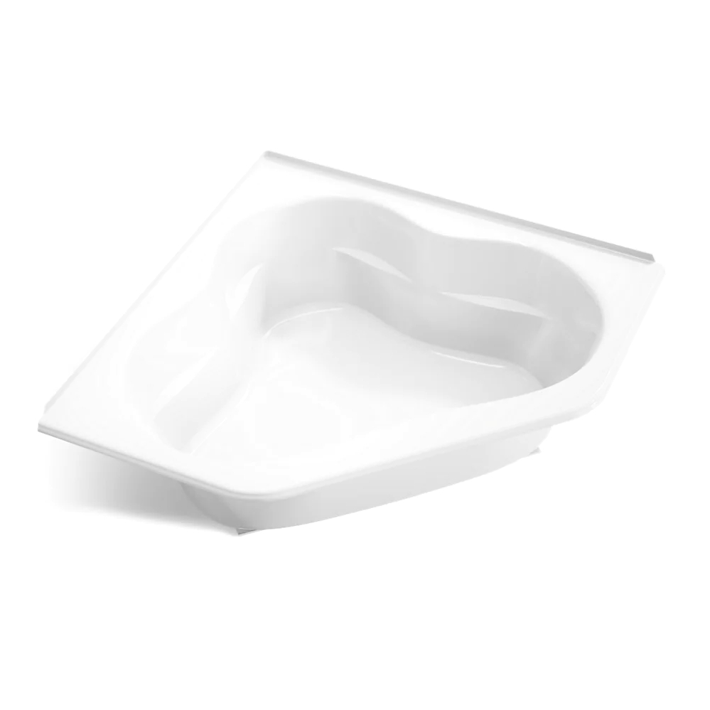 Kohler 1161-F-0 Tercet 60X60 Bath With Flange, Drop-In