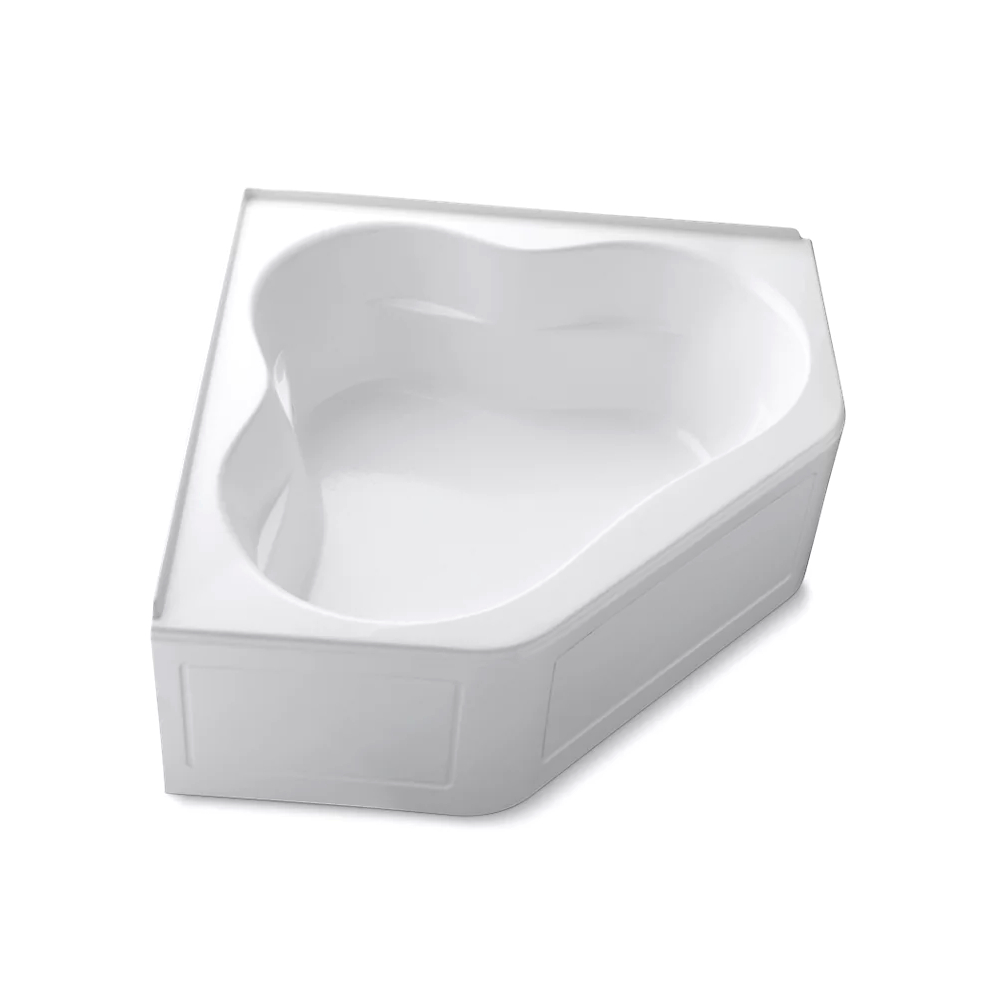 Kohler 1161-LA-0 Tercet 60X60 Bath, Integral Apron