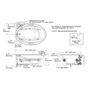 Kohler 1162-CB-96 Sunward 60X42 Oval Flexjet Whirlpool